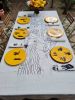 Decorative plate MEDINA HKAYET | Decorative Objects by LA FIBRE ARTISANALE. Item in contemporary or eclectic & maximalism style