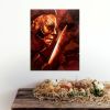 Halloween - oil painting | Oil And Acrylic Painting in Paintings by Melissa Patel. Item composed of paper and synthetic