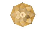 Bloom Chandeler 80 Gold Azure Blue | Chandeliers by ADAMLAMP. Item composed of steel compatible with contemporary and art deco style