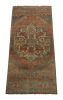 Vintage Turkish Rug in Pink & Cream with Colorful Floral | Area Rug in Rugs by Rug and Kilimarea
