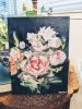 Abstract colorful floral Bouquet | Oil And Acrylic Painting in Paintings by Arohika Verma. Item composed of canvas