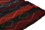 Vintage Persian Shiraz Tribal Kilim in Colorful Geometric | Area Rug in Rugs by Rug and Kilim