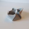 Folded Flower | Sculptures by KRAY Studio by Rita Kettaneh. Item composed of ceramic compatible with minimalism and contemporary style