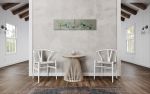 Gingko Diptych (on Canvas) | Oil And Acrylic Painting in Paintings by Jan Sullivan Fowler. Item made of paper with synthetic