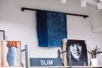 Handmade Indigo Wall Panels | Wall Hangings by Blue Print Amsterdam | Levi's Store Amsterdam in Amsterdam