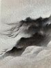 Dreaming overcast | Oil And Acrylic Painting in Paintings by Francesca Borgo. Item composed of canvas in minimalism or contemporary style