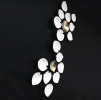 Large ceramic wall art 18 Calla Lily sculpture | Wall Sculpture in Wall Hangings by Elizabeth Prince Ceramics. Item made of stoneware works with minimalism & contemporary style