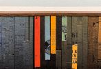 Minor Chords | Mixed Media by Glen Gauthier. Item composed of wood & paper