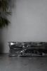 Wave-Form Steel Bench — Tarifa by Nitush Aroosh | Benches & Ottomans by Nitush Aroosh. Item composed of steel in contemporary or eclectic & maximalism style