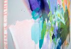 Garden of Wild | Oil And Acrylic Painting in Paintings by Claire Desjardins. Item made of canvas with synthetic
