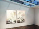 Wind through | Oil And Acrylic Painting in Paintings by Francesca Borgo. Item composed of canvas compatible with minimalism and contemporary style