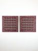 Petrichor VI | Tapestry in Wall Hangings by Renata Daina. Item made of wood with cotton works with mid century modern & contemporary style