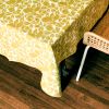 Yan - Mustard Tablecloth | Linens & Bedding by ichcha. Item composed of cotton in boho or modern style