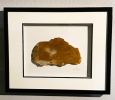 16x20 Framed Stone Artwork (Persian Onyx) | Wall Hangings by Scott Gentry Sculpture, LLC. Item composed of stone in contemporary or southwestern style