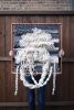 Tapestry on Copper Frame | Wall Hangings by Cristina Ayala | Private Residence - Dallas, TX in Dallas. Item made of wool & fiber
