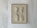 ‘Alas’ | Wall Sculpture in Wall Hangings by Greyya Jay. Item composed of oak wood & cement compatible with minimalism and mid century modern style