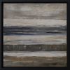Lignes de rivage | Oil And Acrylic Painting in Paintings by Sophie DUMONT.. Item composed of wood and canvas in minimalism or contemporary style