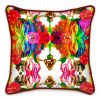 Kaleidoscope - Red | Pillow in Pillows by Heirloom Wild by Candace Marquette