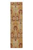 Spanish European runner in Gold, Red & Blue Floral Pattern | Area Rug in Rugs by Rug and Kilim