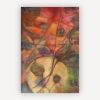 An Afternoon in the Garden | Mixed Media in Paintings by Elizabeth MacLean. Item compatible with boho and contemporary style