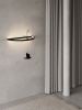 Flight Shadows - pendant wall by Svitanok | Pendants by SVITANOK by Artem Zakharchenko. Item made of fabric with steel works with boho & minimalism style