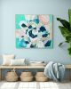 Between moon and sun 2 | Oil And Acrylic Painting in Paintings by Cristina Dalla Valentina. Item composed of canvas compatible with contemporary style