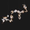 Dune 16 Spiral | Chandeliers by MOSS Objects. Item made of aluminum works with minimalism & contemporary style