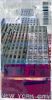 NEW YORK SKYLINER I | Prints by Sven Pfrommer. Item composed of aluminum and glass in urban style