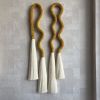 Handcrafted Wool Fiber Sculpture | Macrame Wall Hanging in Wall Hangings by Sarmal Design. Item made of cotton works with boho & minimalism style