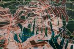 Downstream | Oil And Acrylic Painting in Paintings by Anne Blenker | New Orleans in New Orleans. Item composed of canvas and synthetic