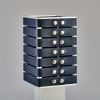 Exigen by Mnima. Table Light Sculpted from Solid Aluminum. | Table Lamp in Lamps by mnima. Item made of aluminum with leather