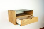Aby Cloud White | Floating Table in Tables by Curly Woods. Item made of oak wood with concrete works with modern style