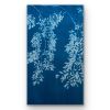 Chinese Elm Triptych (3 Handmade Cyanotypes total 40 x 66") | Etching in Paintings by Christine So. Item made of paper compatible with boho and japandi style