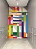 Motion mural | Street Murals by Johanna Boccardo | Motion at Dadeland in Miami. Item made of synthetic