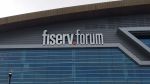 Fiserv Forum | Signage by Jones Sign Company. Item composed of metal