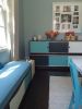 Toy Cabinet and Storage Bench | Storage by Jason Lees Design. Item made of leather