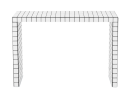 Short Console Table, White | Tables by IKON KØBENHAVN. Item composed of ceramic