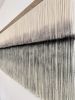 Wool Wall Art- Zorke 40 | Tapestry in Wall Hangings by Olivia Fiber Art. Item made of oak wood with canvas works with minimalism & mid century modern style