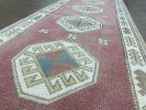 Vintage Turkish Rug Runner | 2.4 x 10.7 | Runner Rug in Rugs by Wool and Rug. Item made of wool compatible with boho and country & farmhouse style