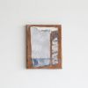 COLLAGE SIENNA ET INDACO | Mixed Media by Kim Fonder. Item composed of canvas and paper