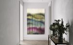 WARP Large Colorful Abstract Textile Wall Hanging | Macrame Wall Hanging in Wall Hangings by Wallflowers Hanging Art. Item composed of oak wood & wool compatible with boho and mid century modern style