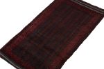 Vintage Baluch Afghan rug in Red & Blue Patterns | Area Rug in Rugs by Rug and Kilim