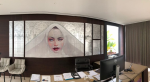 SANCTORUM | Oil And Acrylic Painting in Paintings by Roldan Lauzan Studio. Item made of canvas with synthetic