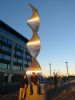 "Twist Of Life" Series | Public Sculptures by Brian Schader. Item composed of aluminum and concrete