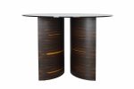 CAIS Circular Table | Dining Table in Tables by PAULO ANTUNES FURNITURE. Item composed of wood and glass