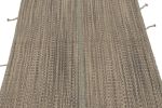 Rug & Kilim's Accent Kilim, Beige and Gray Textural Stripes | Area Rug in Rugs by Rug and Kilim