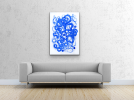 Levitation | 41x29 | Large Abstract Ultramarine | Oil And Acrylic Painting in Paintings by Jacob von Sternberg Large Abstracts. Item made of canvas with synthetic