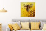Honeycomb's Architect original oil painting | Oil And Acrylic Painting in Paintings by DaggArt. Item made of canvas