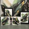 Hillside 1 | 5 x 5 | Oil And Acrylic Painting in Paintings by Ella Friberg. Item composed of canvas in contemporary or modern style