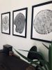 Set of 3 Tree - Cedar, Mulberry, and Pine | Prints by Erik Linton. Item made of paper